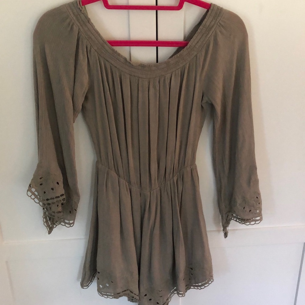 ASTR Off The Shoulder Romper